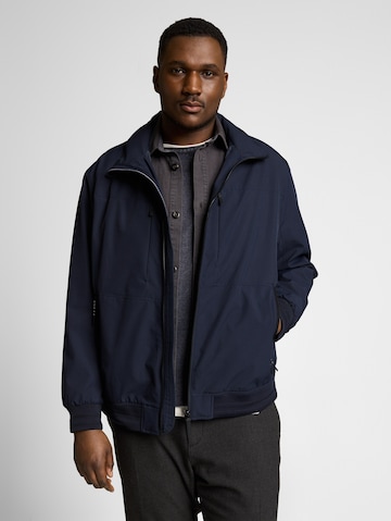 TOM TAILOR Men + Between-season jacket in Blue: front
