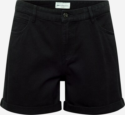 ONLY Carmakoma Shorts 'VEGA' in black denim, Produktansicht