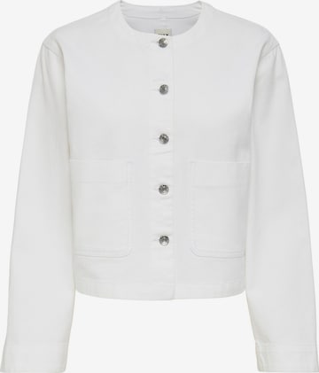 ONLY Übergangsjacke 'Palma' in Weiß: Vorderseite