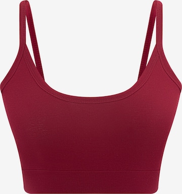 Albero Natur Top in Rot: Vorderseite