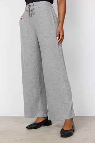 Soyaconcept Wide leg Pants in Grey