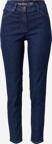 GERRY WEBER Skinny Jeans 'Best4me' i blå: framsida