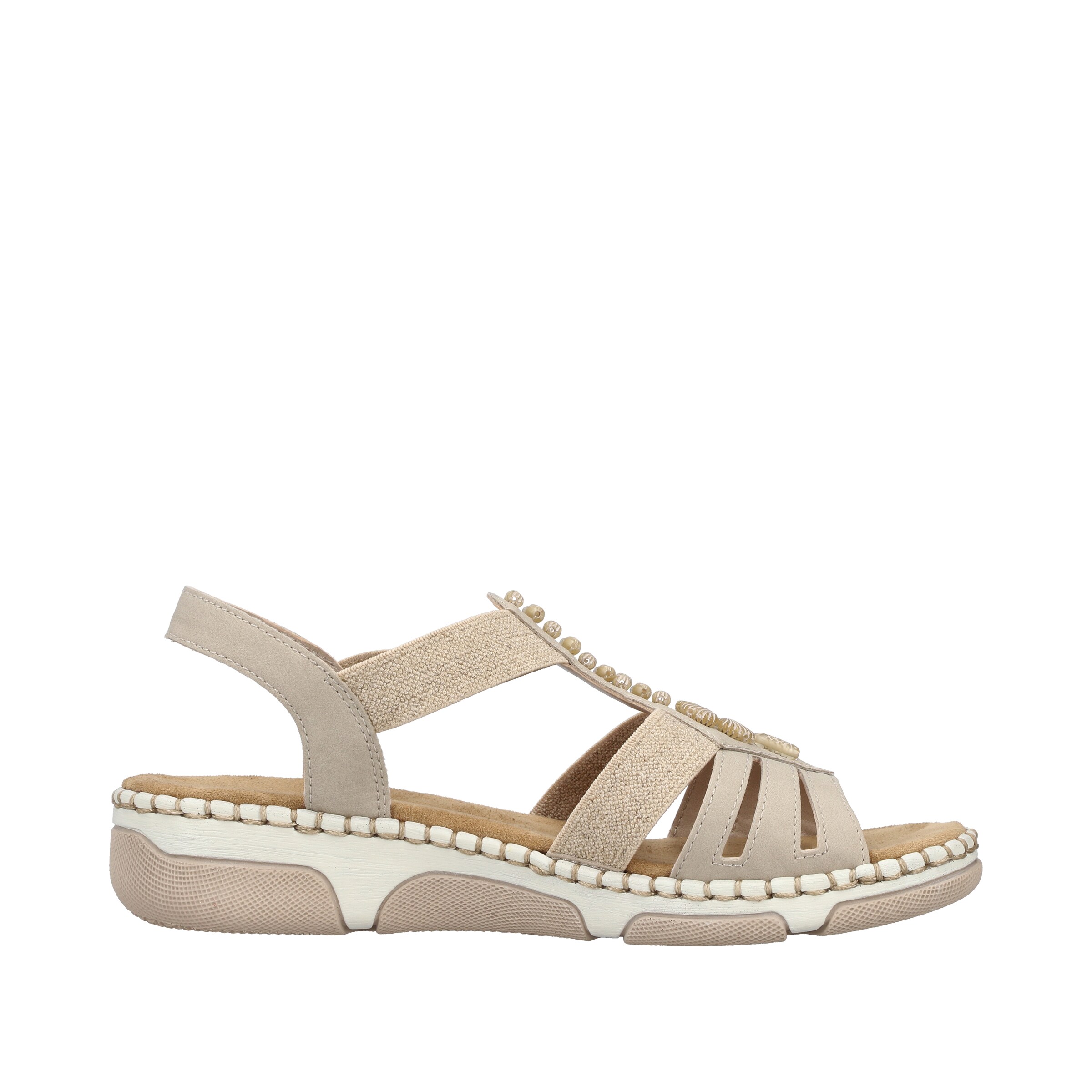 Sandales à lanières 'Rieker 66201' Rieker en beige