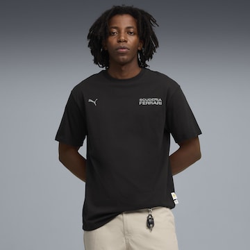 PUMA Functioneel shirt 'Scuderia Ferrari' in Zwart: voorkant