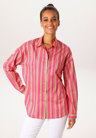 Aniston CASUAL Blouse in Mixed colors: front