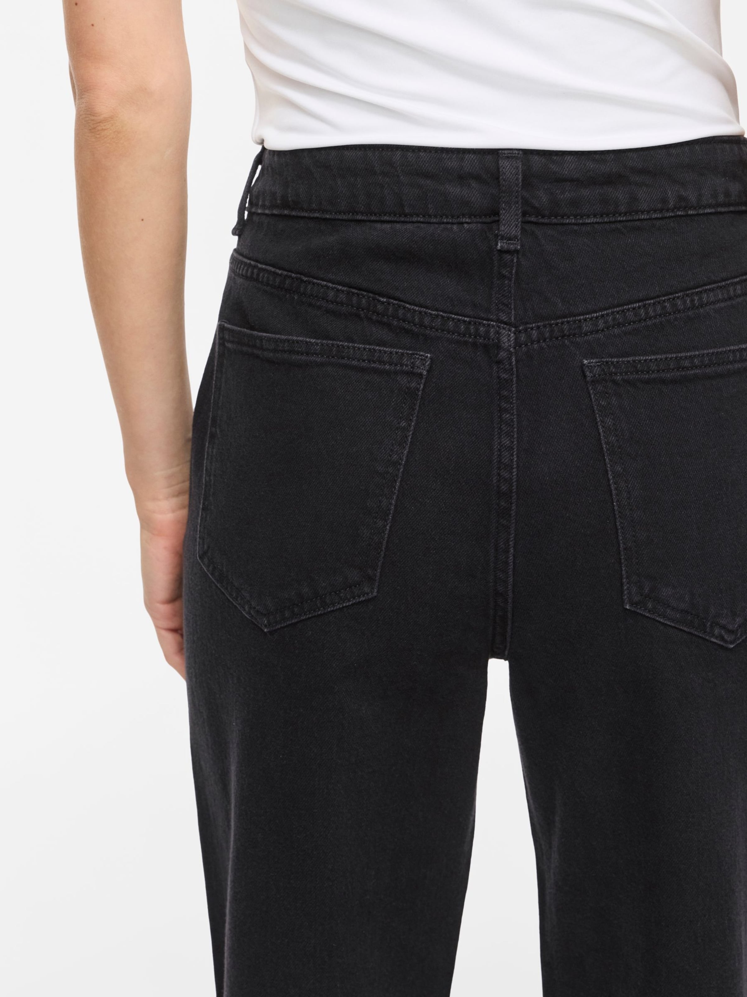VILA Loose fit Jeans in Black