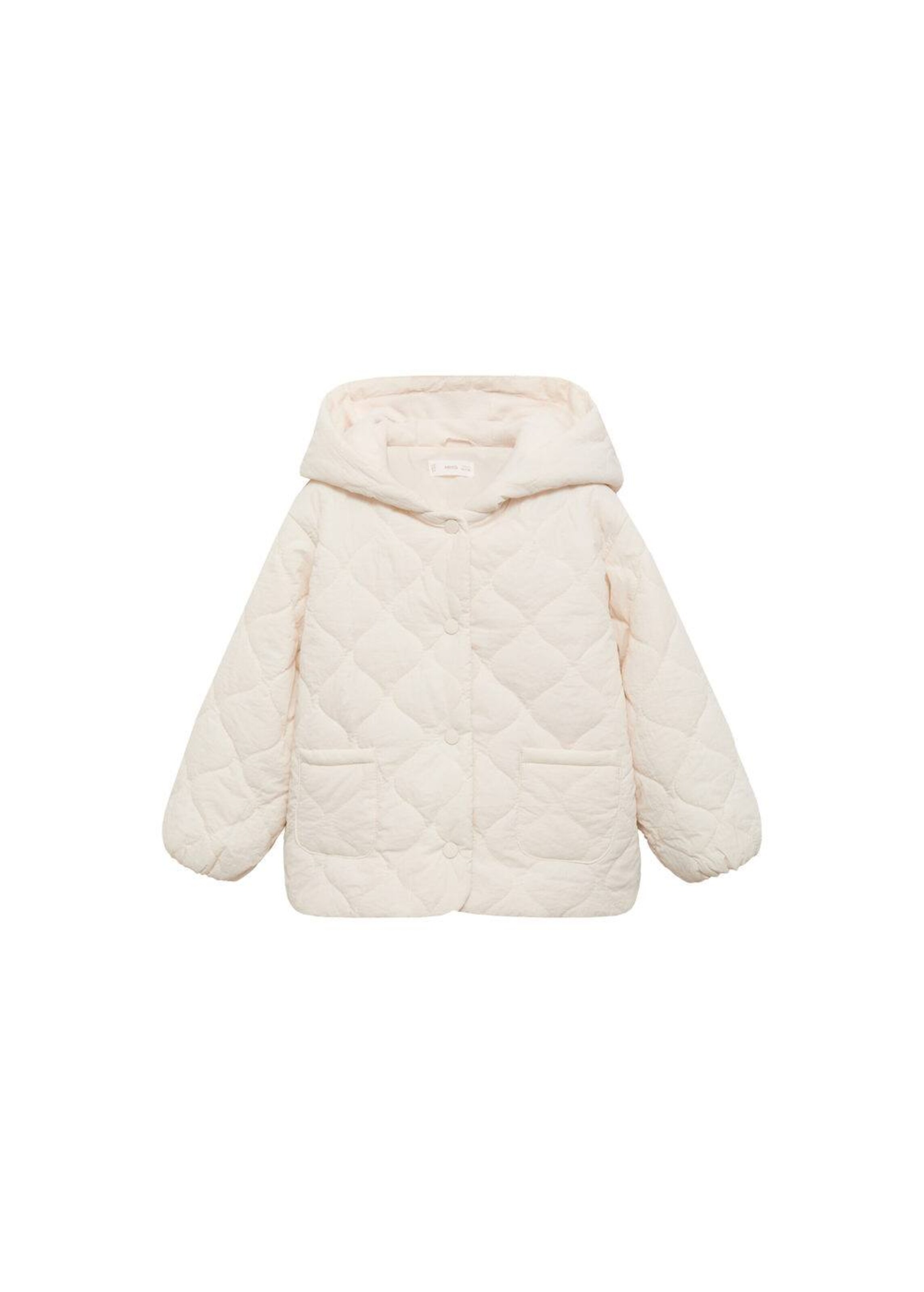 MANGO KIDS Winter Jacket 'Uli' in Beige: front