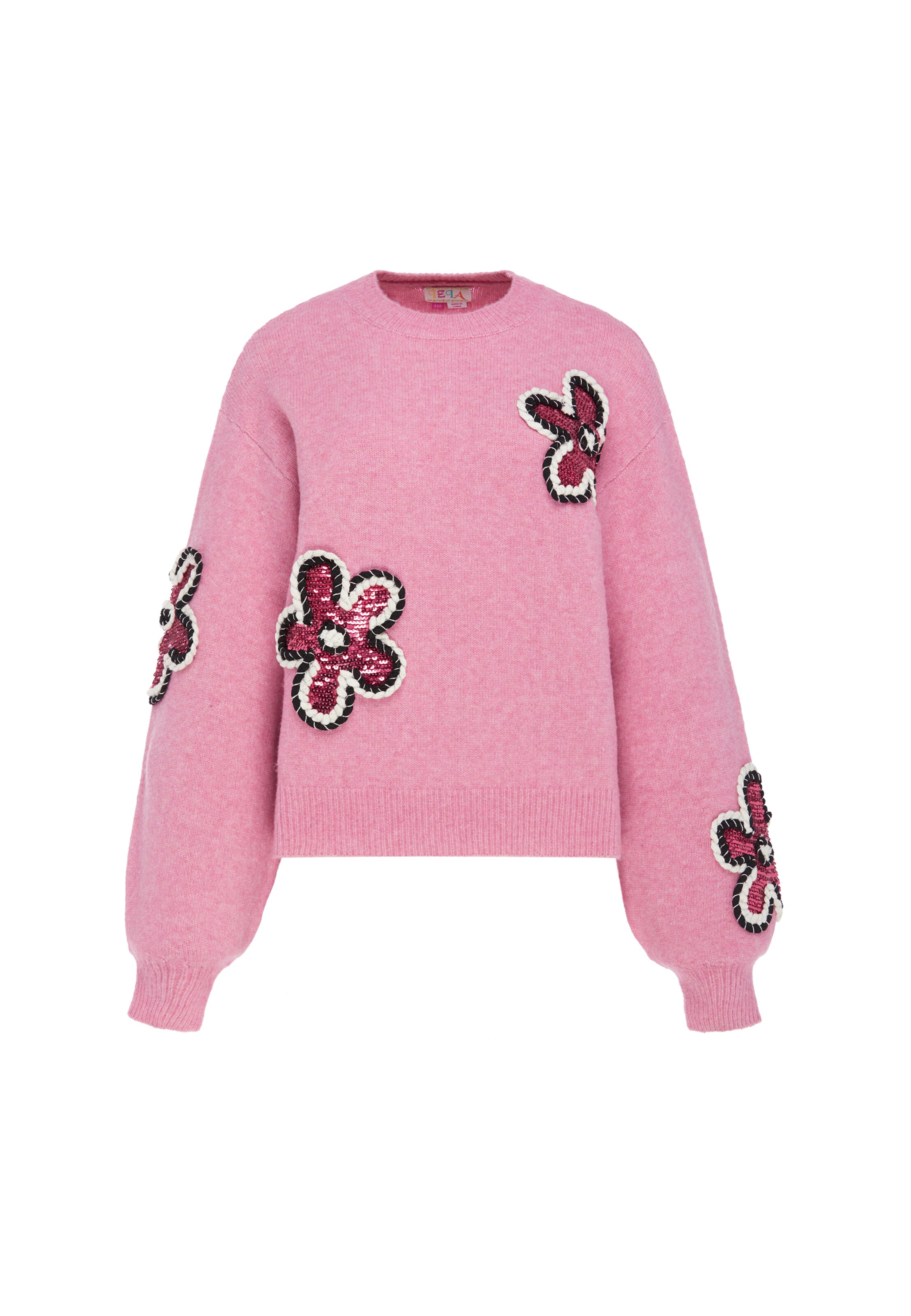 IZIA - Jersey en rosa: frente