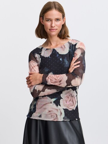 b.young Shirt 'BYUmara' in Zwart: voorkant