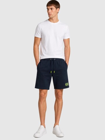 SUN68 Regular Broek 'F36140' in Blauw