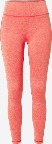 ONLY PLAY Skinny Workout Pants 'IVY' in Orange: front