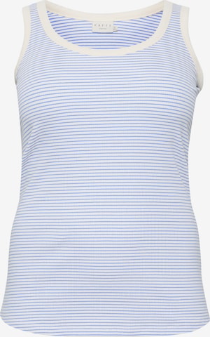 mėlyna KAFFE CURVE Palaidinė be rankovių 'Kana': priekis