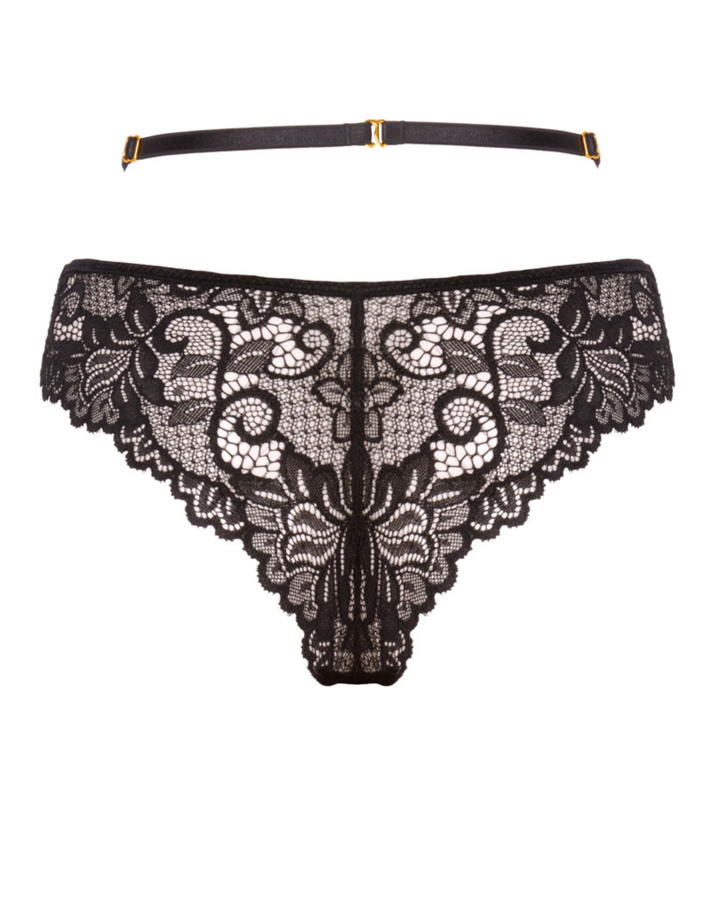 WHITE RVBBIT String 'Messy Love' in Schwarz