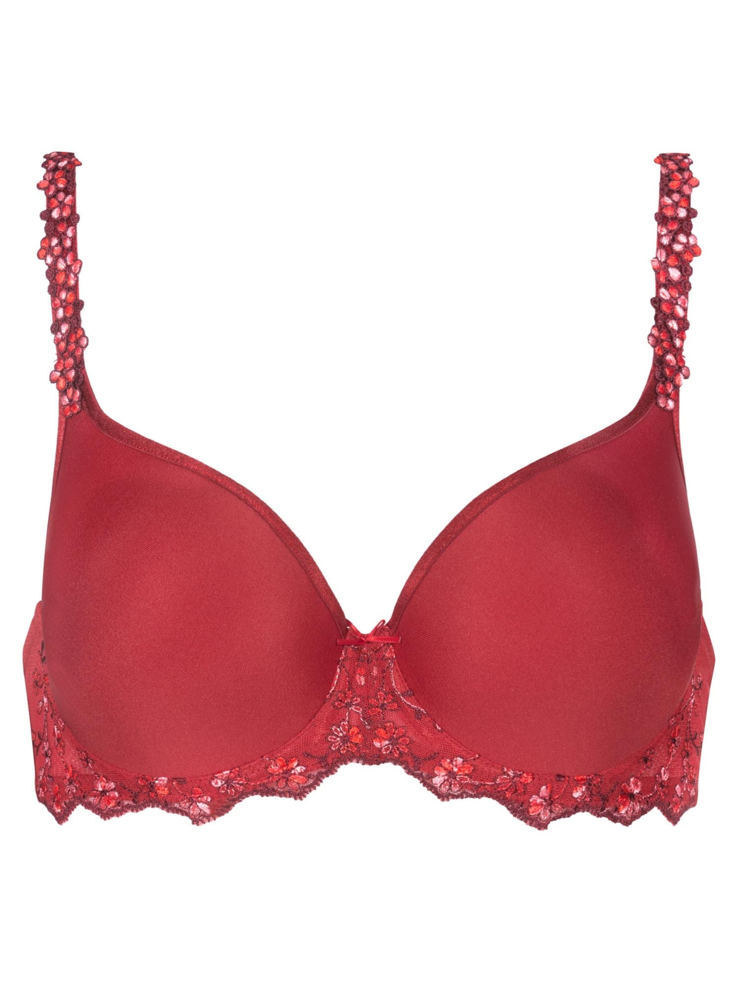 Mey Bra 'Delightful' in Red: front