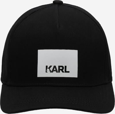 Karl Lagerfeld Lippalakki värissä musta / offwhite, Tuotenäkymä