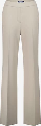 Gardeur Trousers with creases 'Franca800' in Beige: front