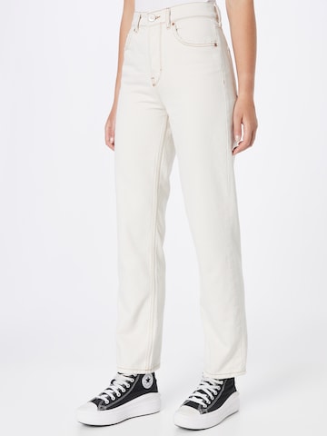 Regular Jean BDG Urban Outfitters en blanc : devant