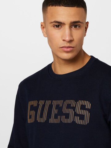 GUESS - Sudadera en azul