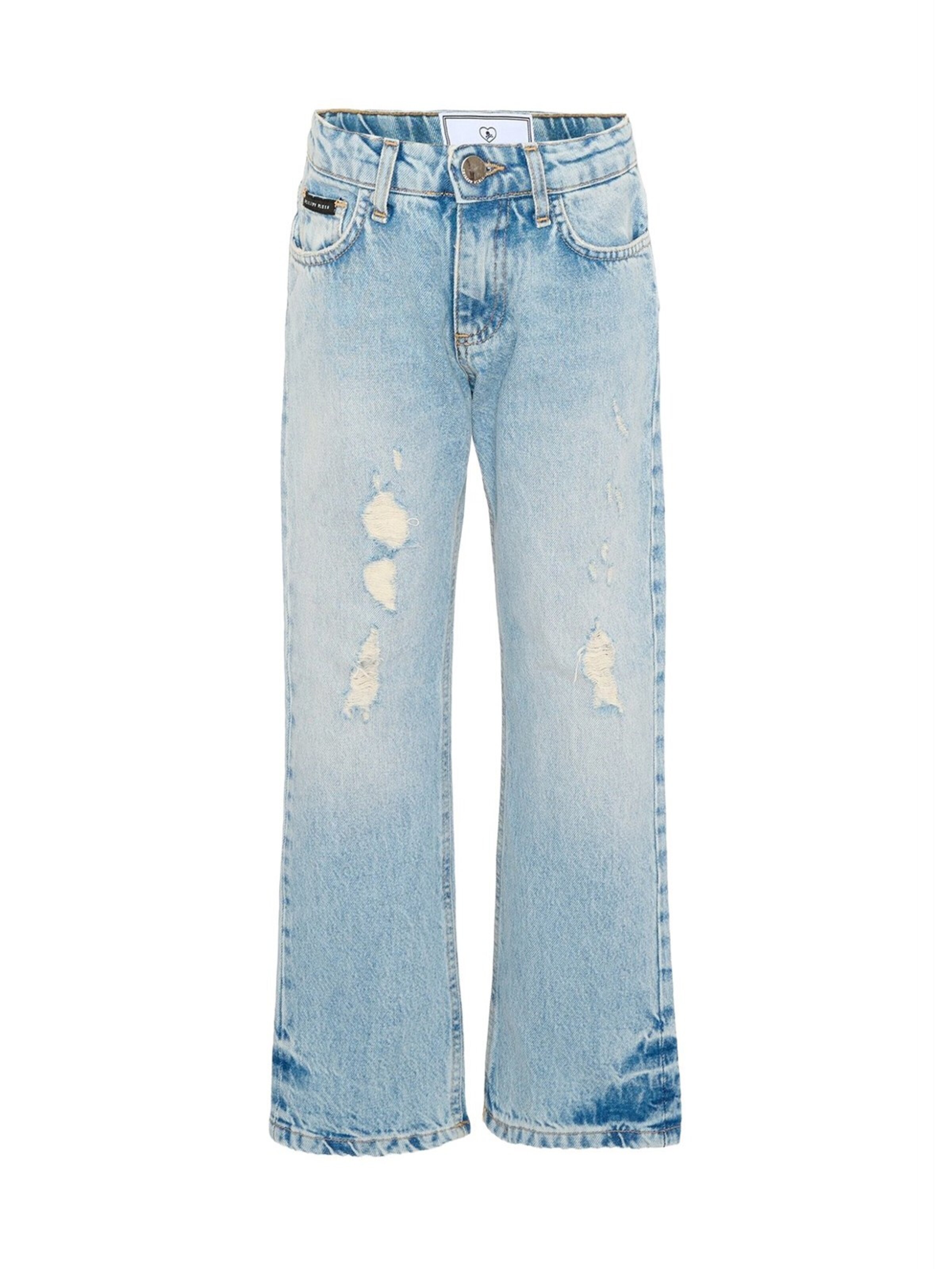 Philipp PleinTraperice 'Jeans blu denim per bambino' - plava boja: prednji dio