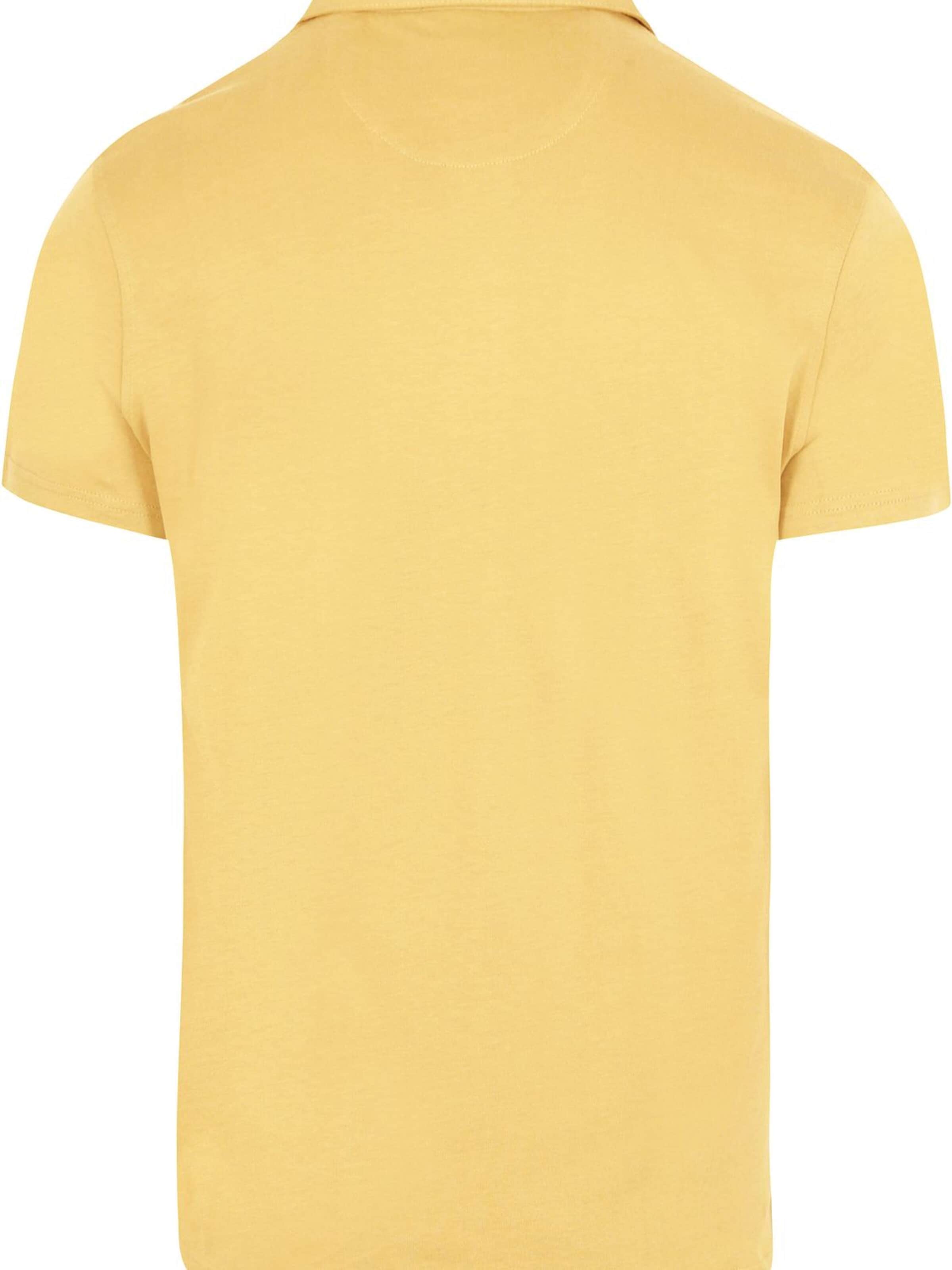 KING Essentials Shirt 'The James'‌‌‌‌‌ in Gelb