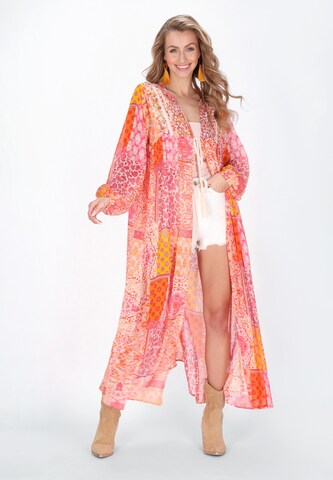 IZIA Кимоно 'Boho' в Оранжевый