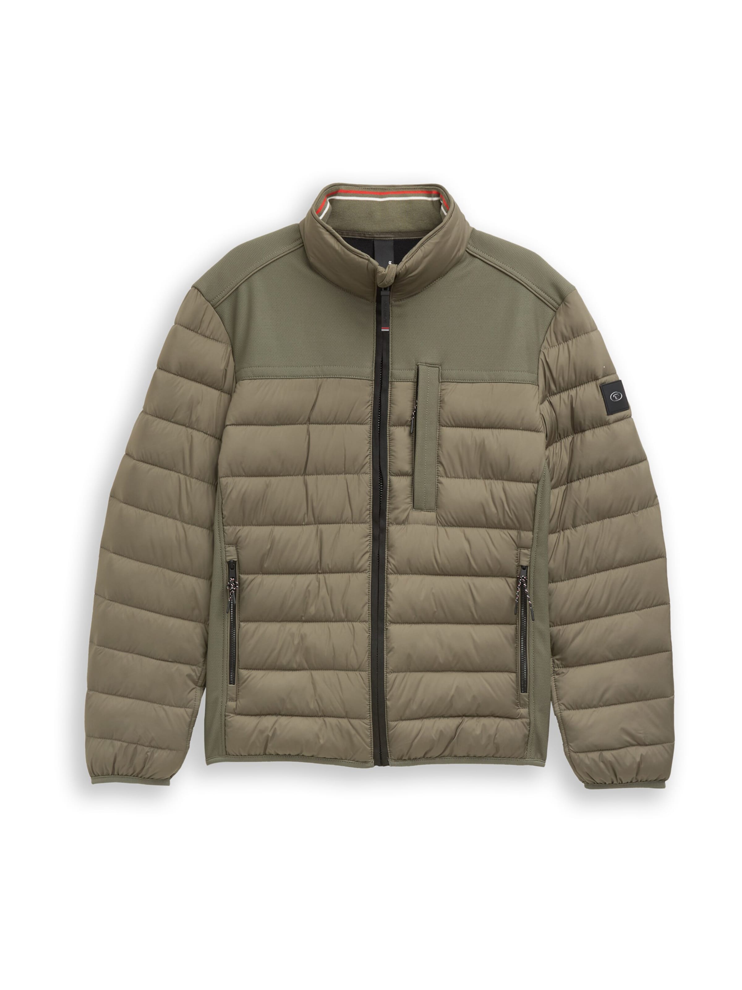 TOM TAILOR Between-Season Jacket in Green: front