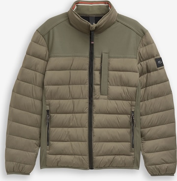 TOM TAILOR Between-Season Jacket in Green: front