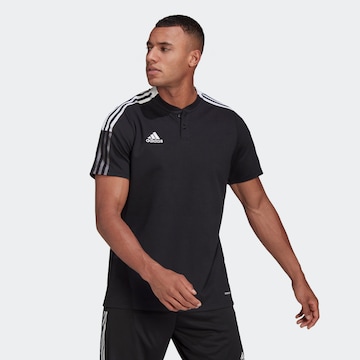 ADIDAS SPORTSWEAR Performance Shirt 'Tiro 21' in Black: front