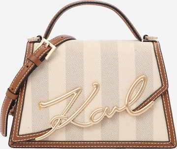 Karl Lagerfeld Käsilaukku värissä beige: etupuoli