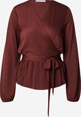 ABOUT YOU Blouse 'Lilia' in Rood: voorkant