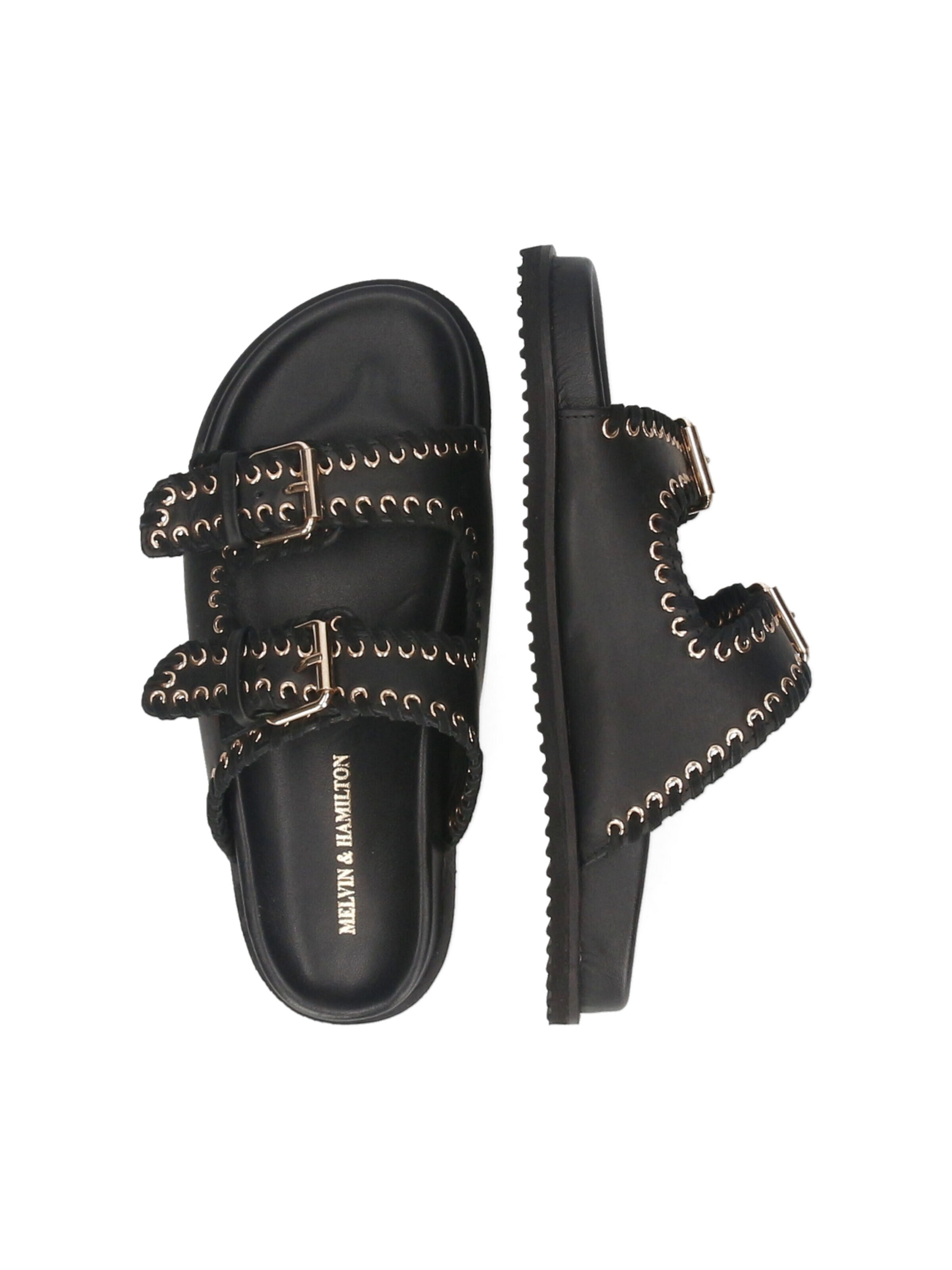 MELVIN & HAMILTON Mules 'Eve 1' in Black