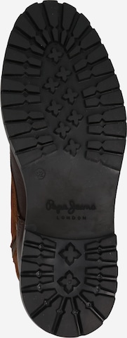 Pepe Jeans Boots med snörning i brun