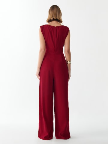 BWLDR Jumpsuit 'STELLA' in Rot