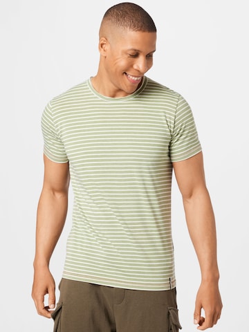 Key Largo T-shirt 'DANILO' i grön: framsida