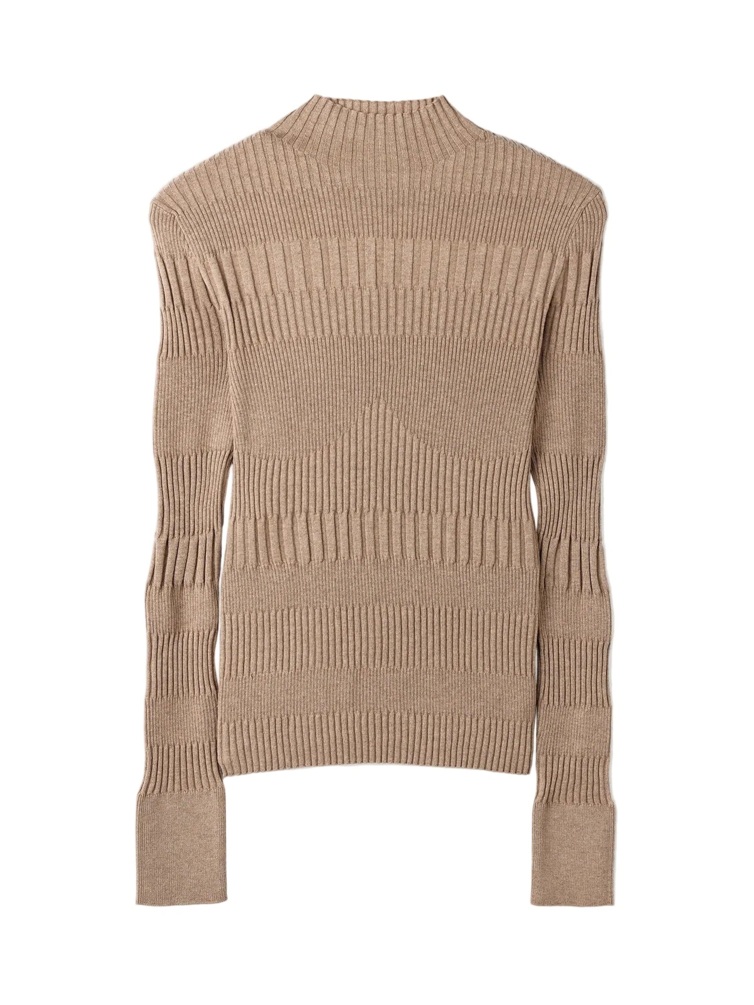 GOBI Cashmere Sweater in Beige: front