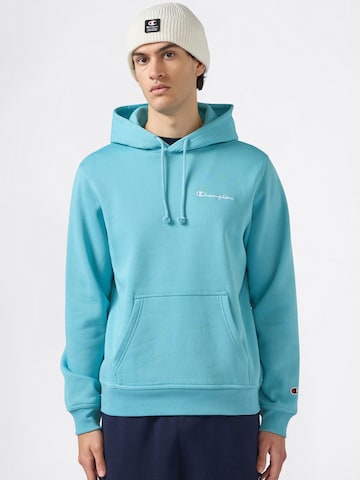 Champion Authentic Athletic Apparel Bluzka sportowa w kolorze niebieski: przód