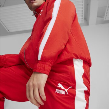 PUMA Loosefit Παντελόνι 'T7' σε κόκκινο