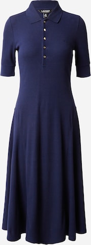 Lauren Ralph Lauren Gebreide jurk 'Lillianna' in Blauw: voorkant