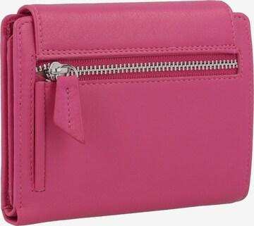 Braun Büffel Wallet 'Joy' in Pink