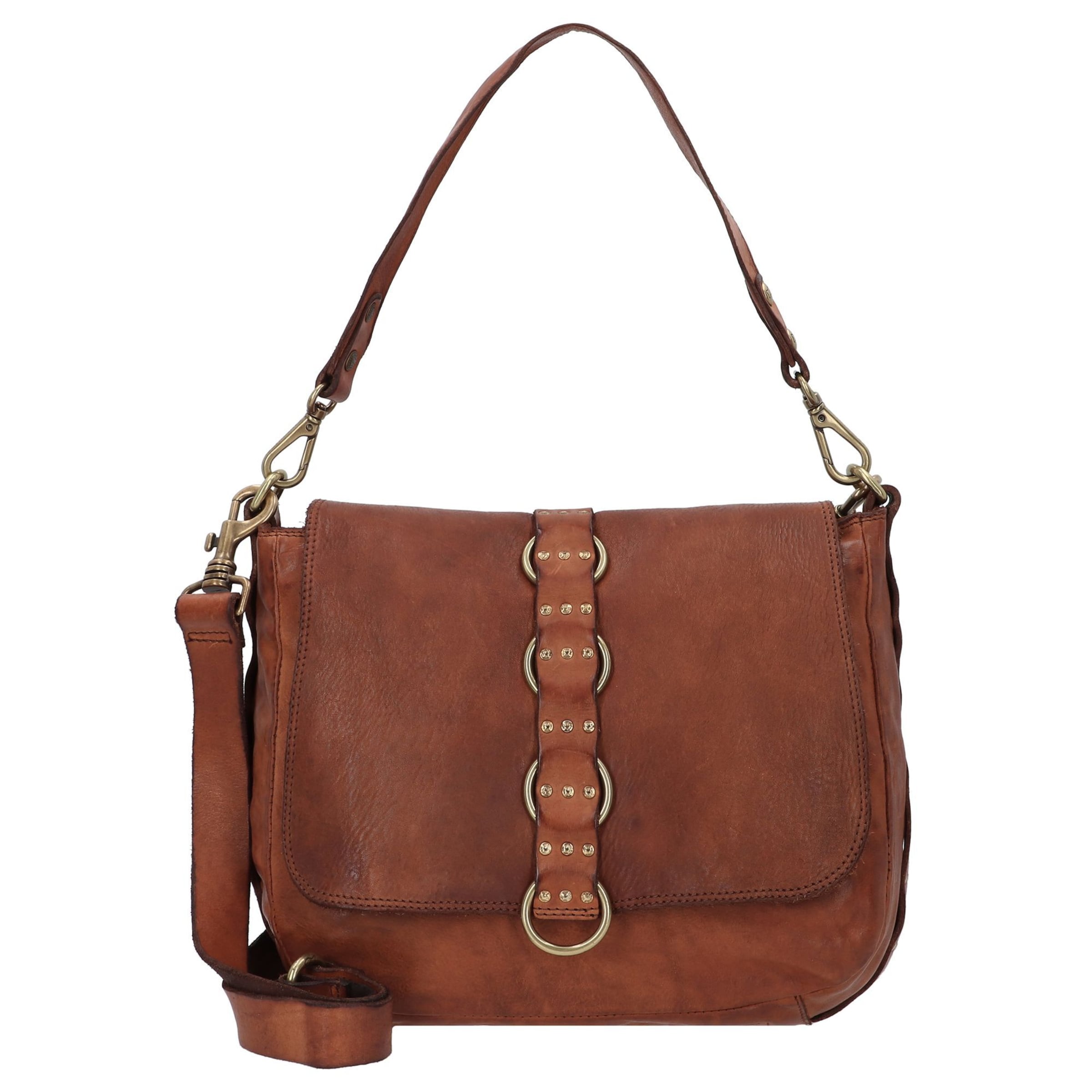 Campomaggi Shoulder bag in Brown: front