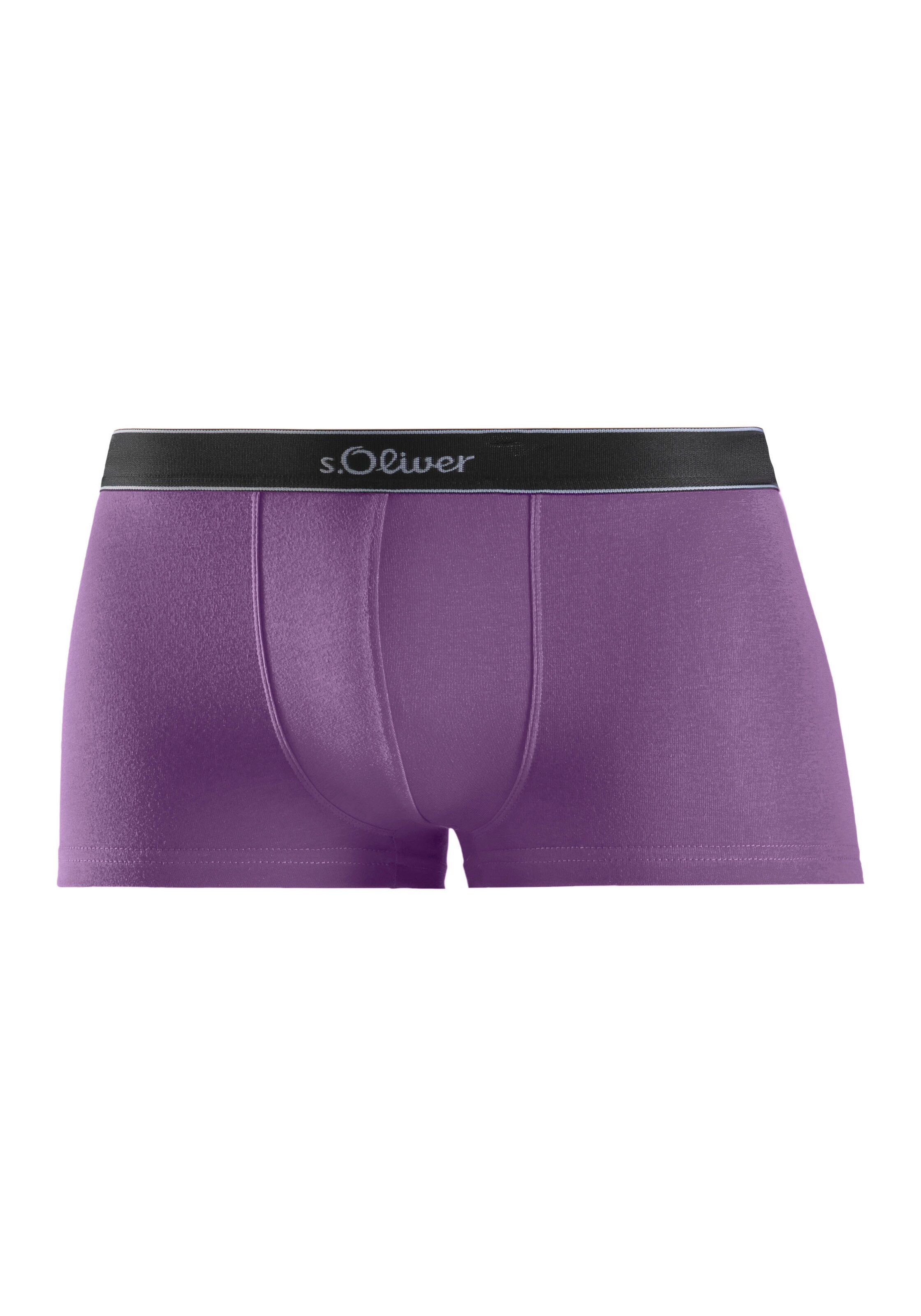 s.Oliver Boxer shorts in Purple: front