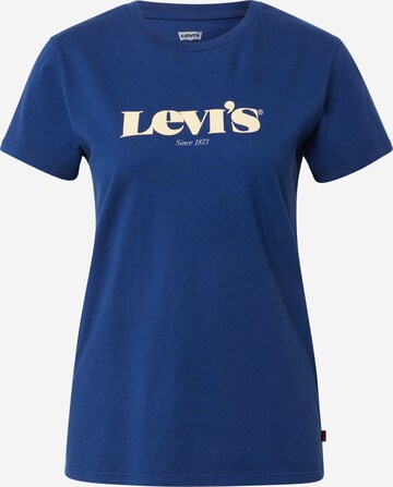 LEVI'S ® Shirt 'The Perfect Tee' in Blauw: voorkant