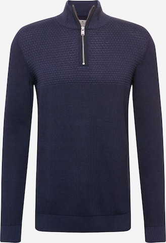 Pull-over TOM TAILOR en bleu : devant