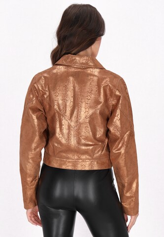 Veste mi-saison 'Fashion Look' faina en or