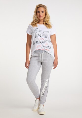 Bruno Banani Tapered Hose 'Gonzales' in Grau