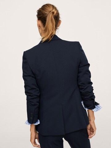 MANGO Blazer 'Boreal' in Blue