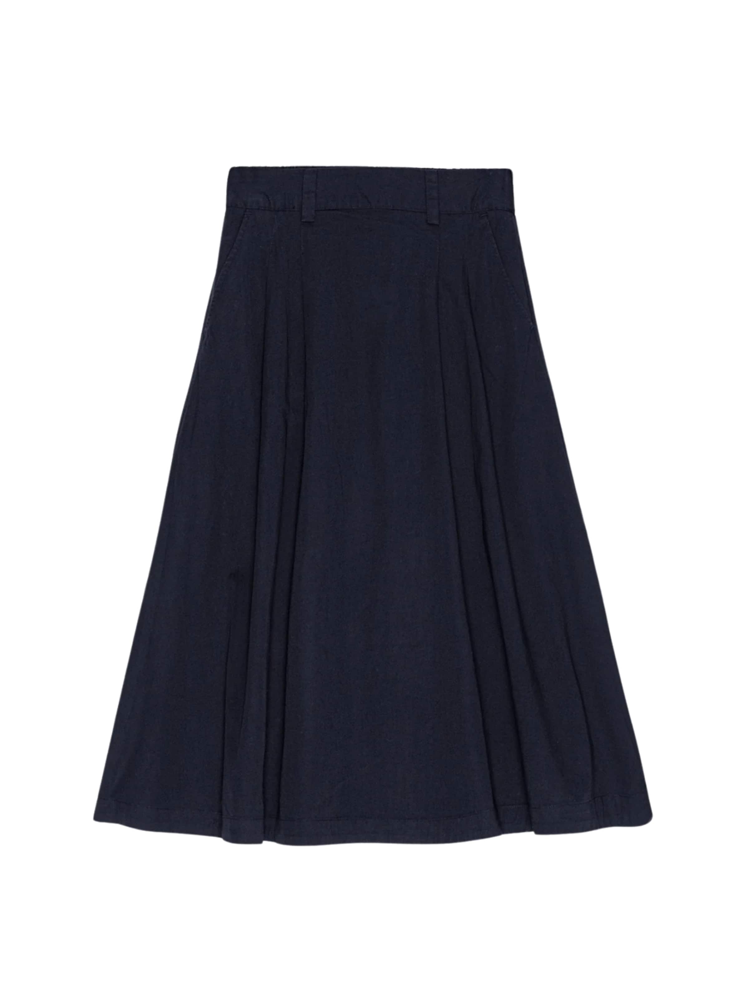 moshi moshi mind Skirt ' poem ' in Blau: Vorderseite