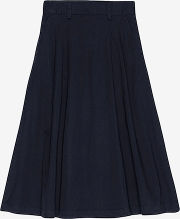 moshi moshi mind Skirt ' poem ' in Blau: Vorderseite