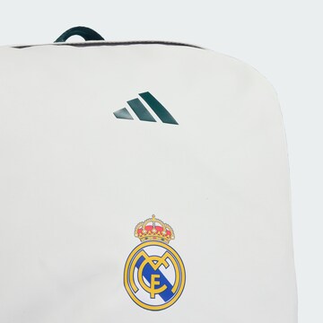 Sac à dos de sport 'Real  Madrid' ADIDAS PERFORMANCE en blanc