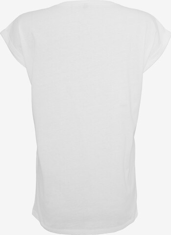 Merchcode T-Shirt 'Couleurs' in Weiß